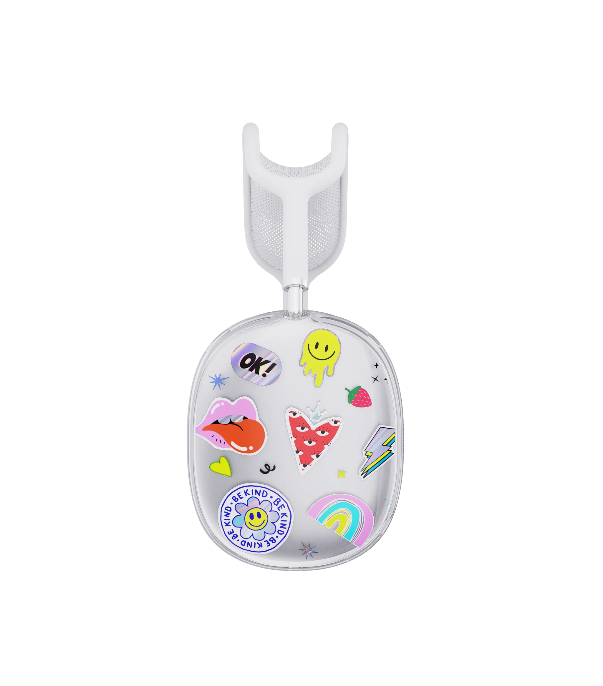 TECH21 EvoArt Stickers Case for AirPods Max - Clear