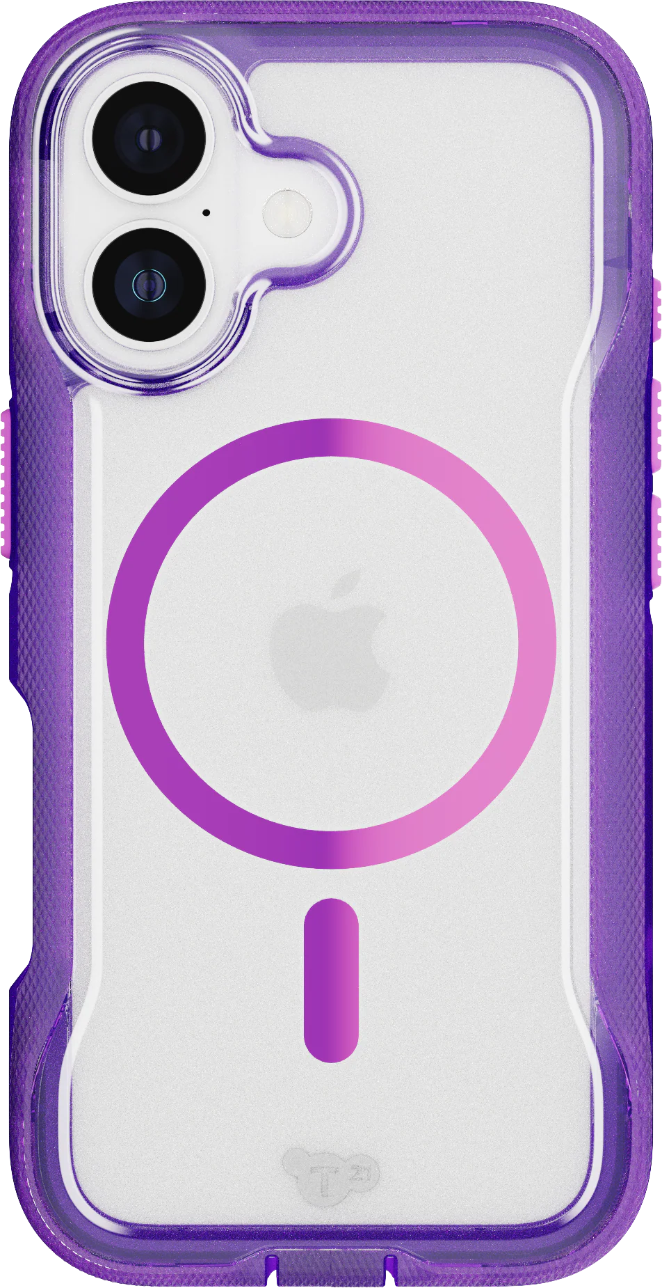 TECH21 EvoPro MagSafe Case for iPhone 17 - Kindred Purple/Cyber Pink - Image 4