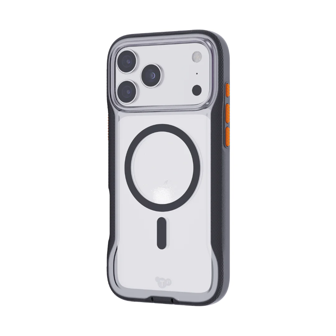 TECH21 EvoPro MagSafe Case for iPhone 17 Pro Max - Clear/Black - Image 3