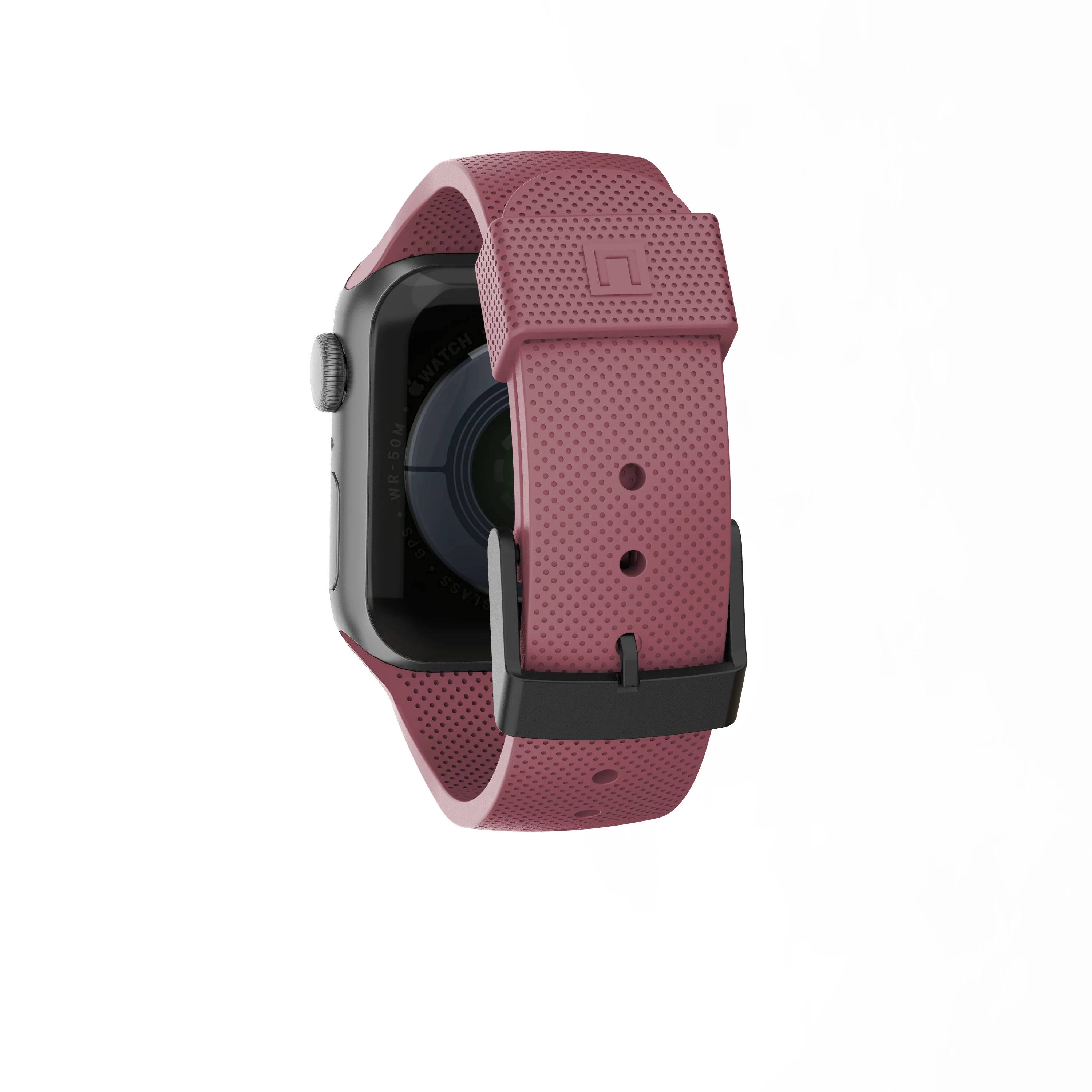 U BY UAG [U] Dot Silicone Strap for Apple Watch 42/44/45 mm - Dusty Rose - Image 6