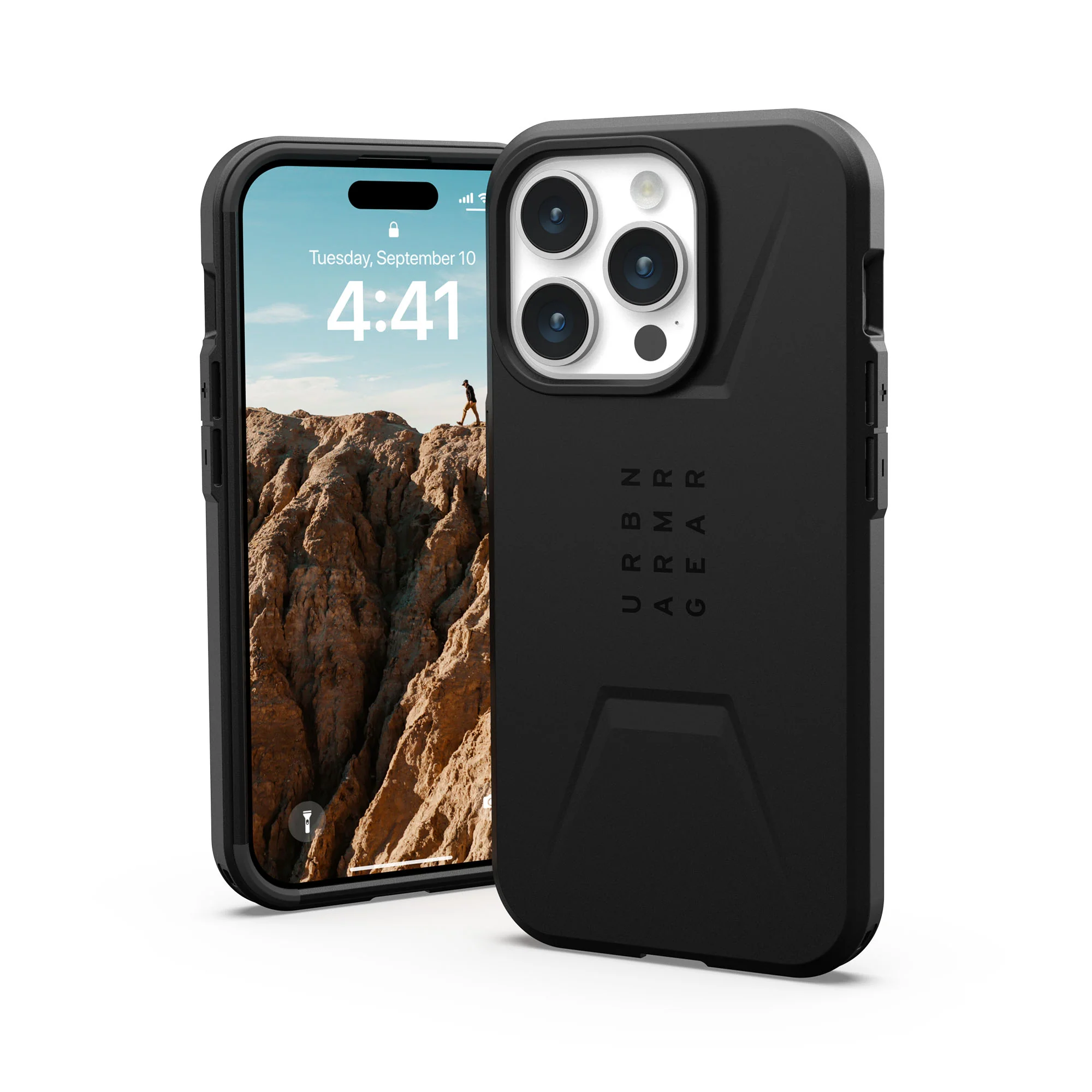 UAG Civilian MagSafe Case for iPhone 15 Pro - Black - Image 7