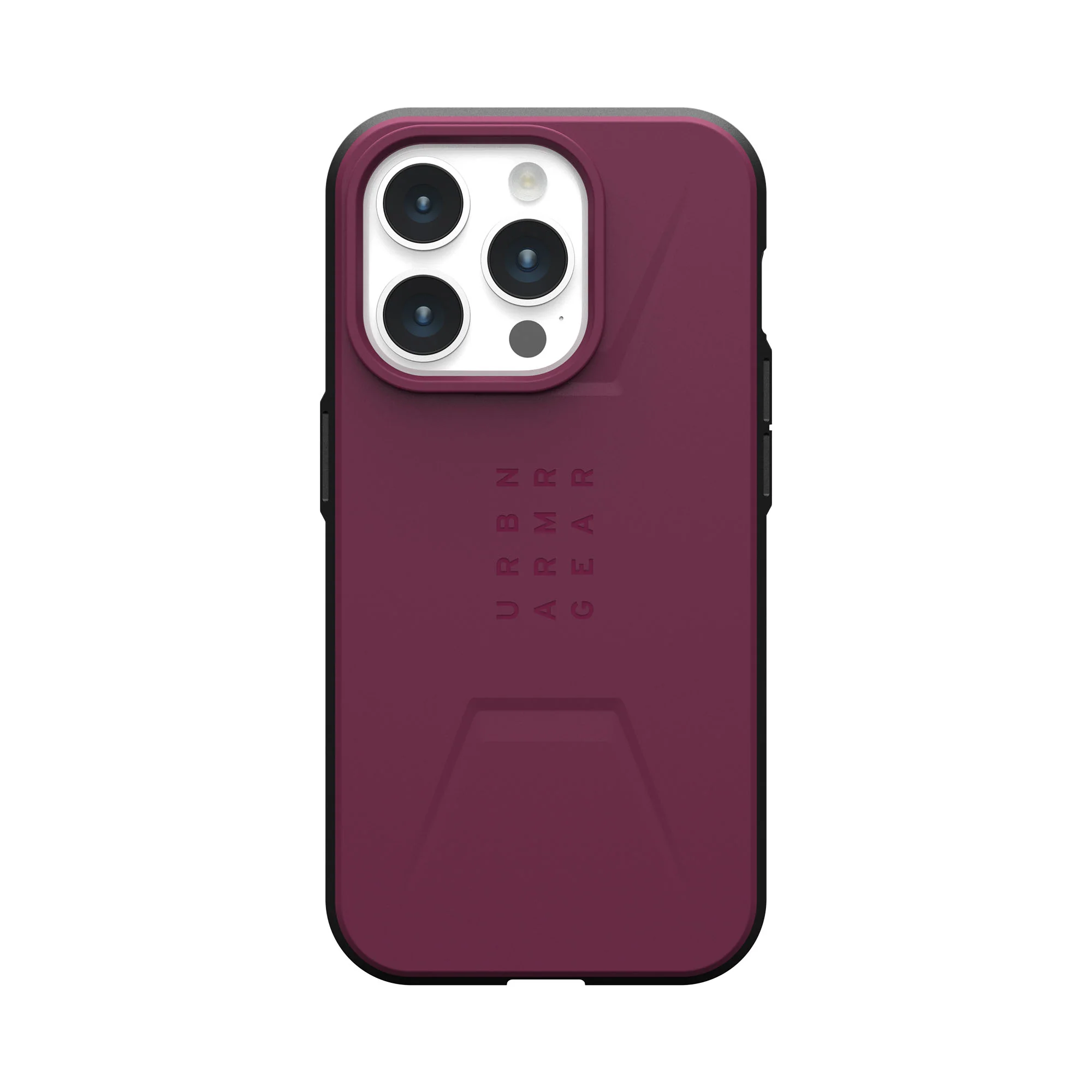 UAG Civilian MagSafe Case for iPhone 15 Pro - Bordeaux - Image 4