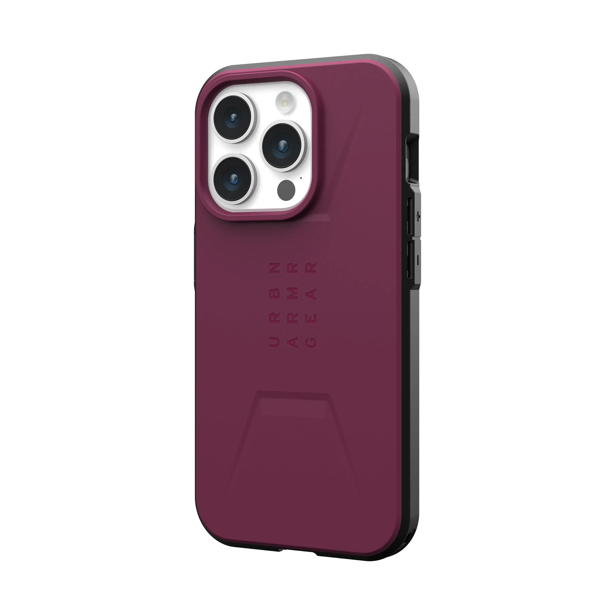 UAG Civilian MagSafe Case for iPhone 15 Pro - Bordeaux - Image 5