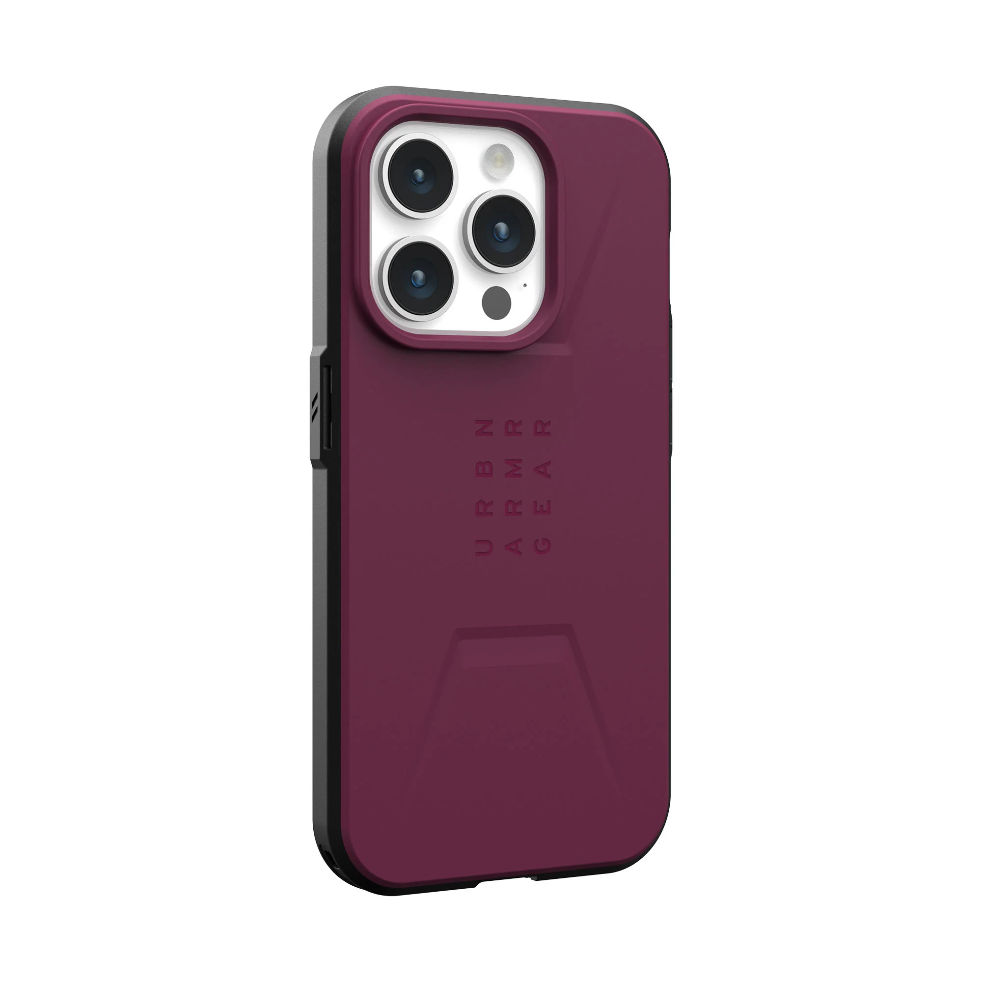 UAG Civilian MagSafe Case for iPhone 15 Pro - Bordeaux - Image 6