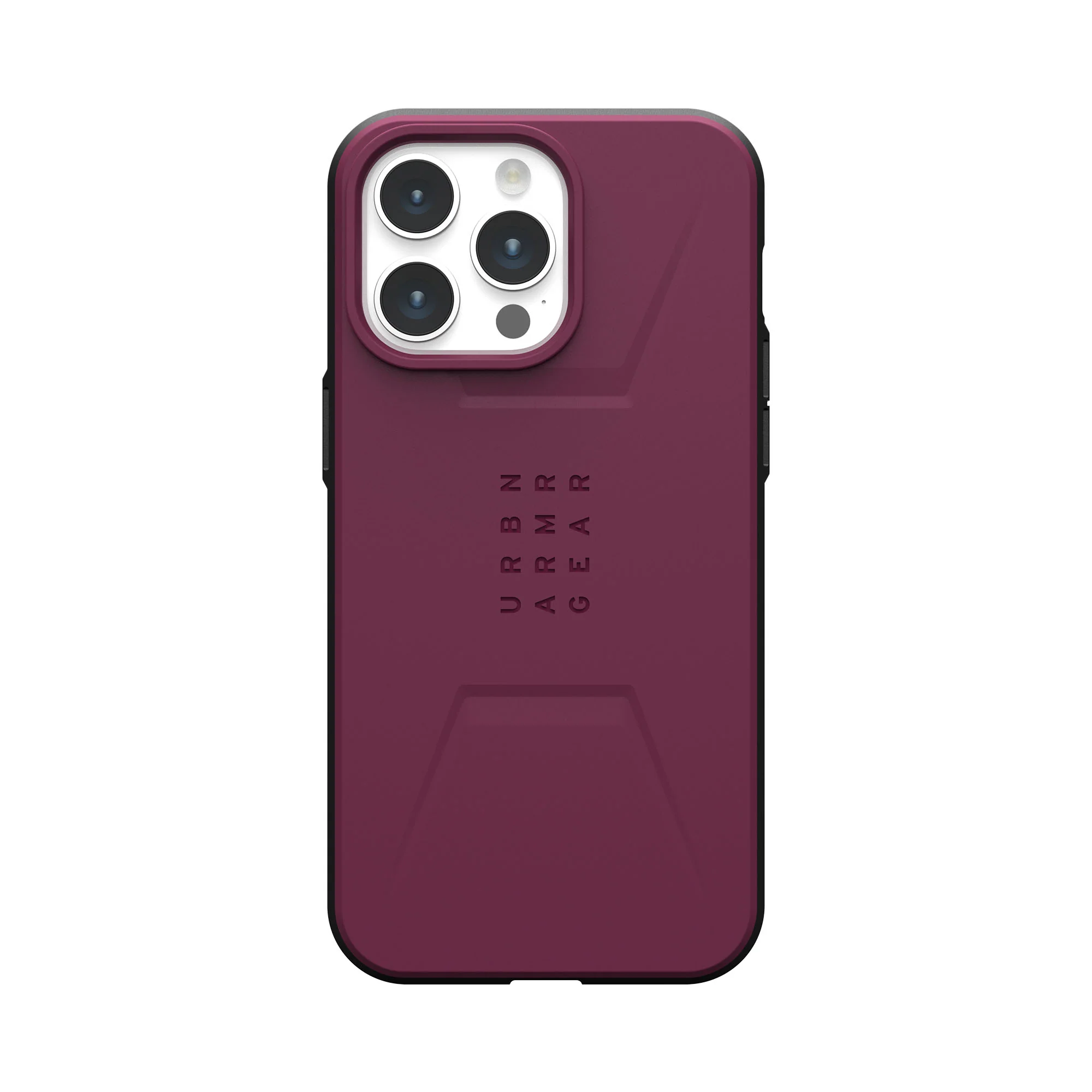 UAG Civilian MagSafe Case for iPhone 15 Pro Max - Bordeaux - Image 4