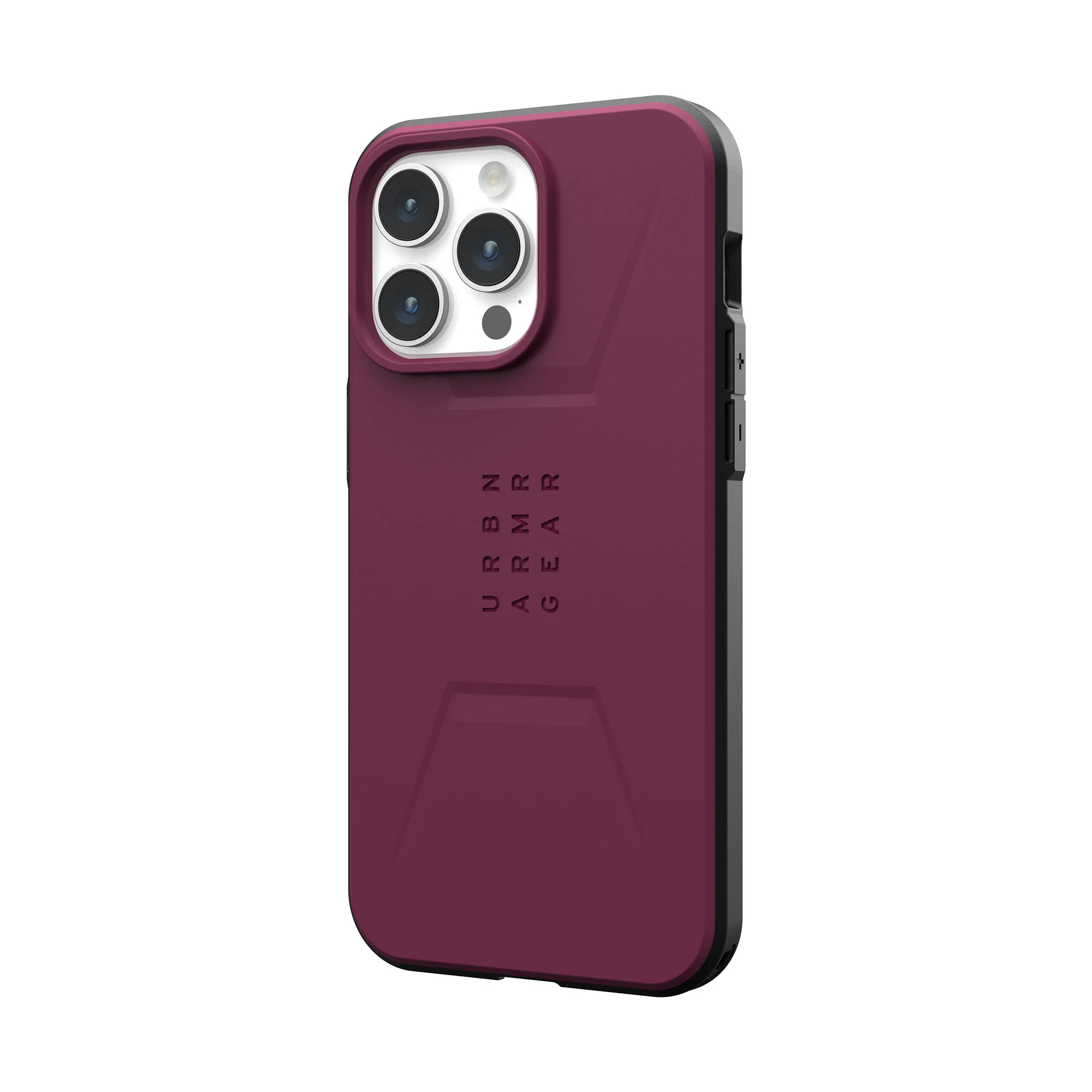 UAG Civilian MagSafe Case for iPhone 15 Pro Max - Bordeaux - Image 5