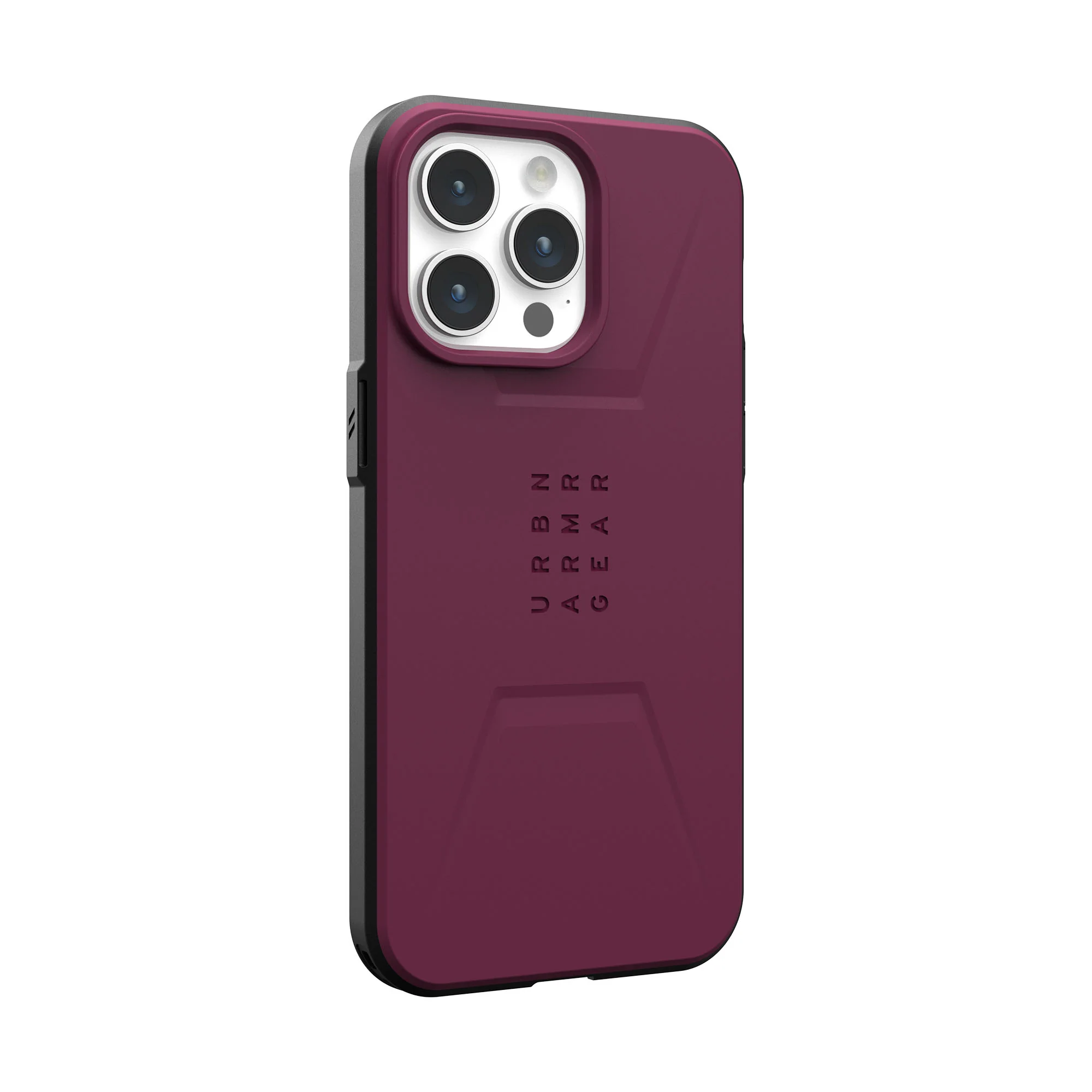 UAG Civilian MagSafe Case for iPhone 15 Pro Max - Bordeaux - Image 6