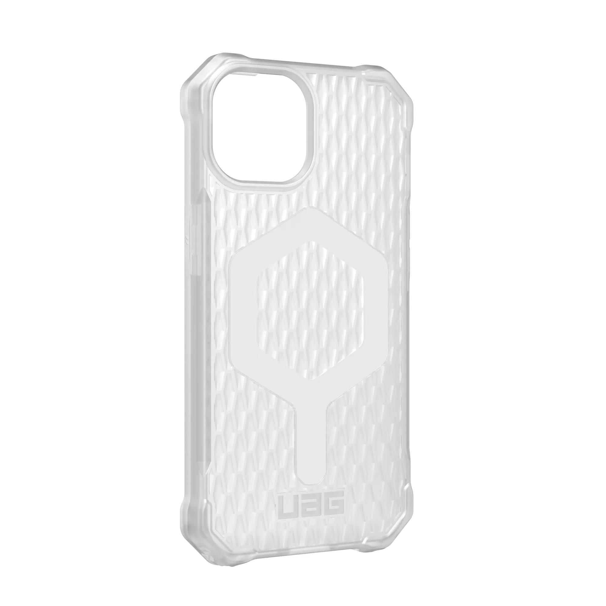 UAG Essential Armor MagSafe Case for iPhone 14 - Frosted Ice - Image 3