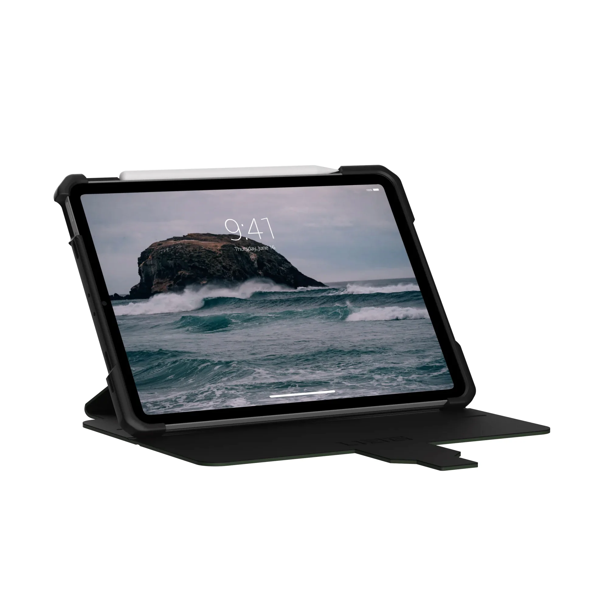 UAG Metropolis SE Case for iPad Air (4th-5th Gen) / 11" iPad Pro (5th-6th Gen) - Olive - Image 4