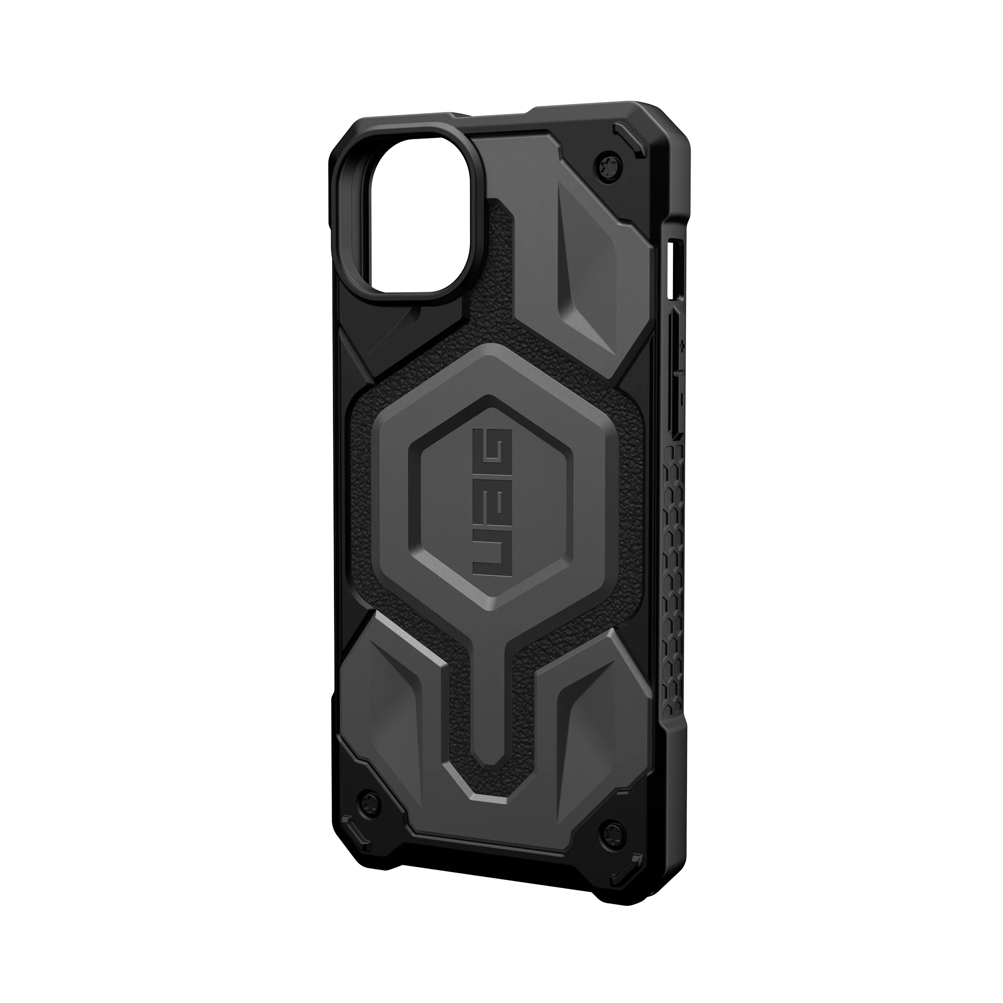 UAG Monarch Pro MagSafe Case for iPhone 14 Plus - Silver - Image 2