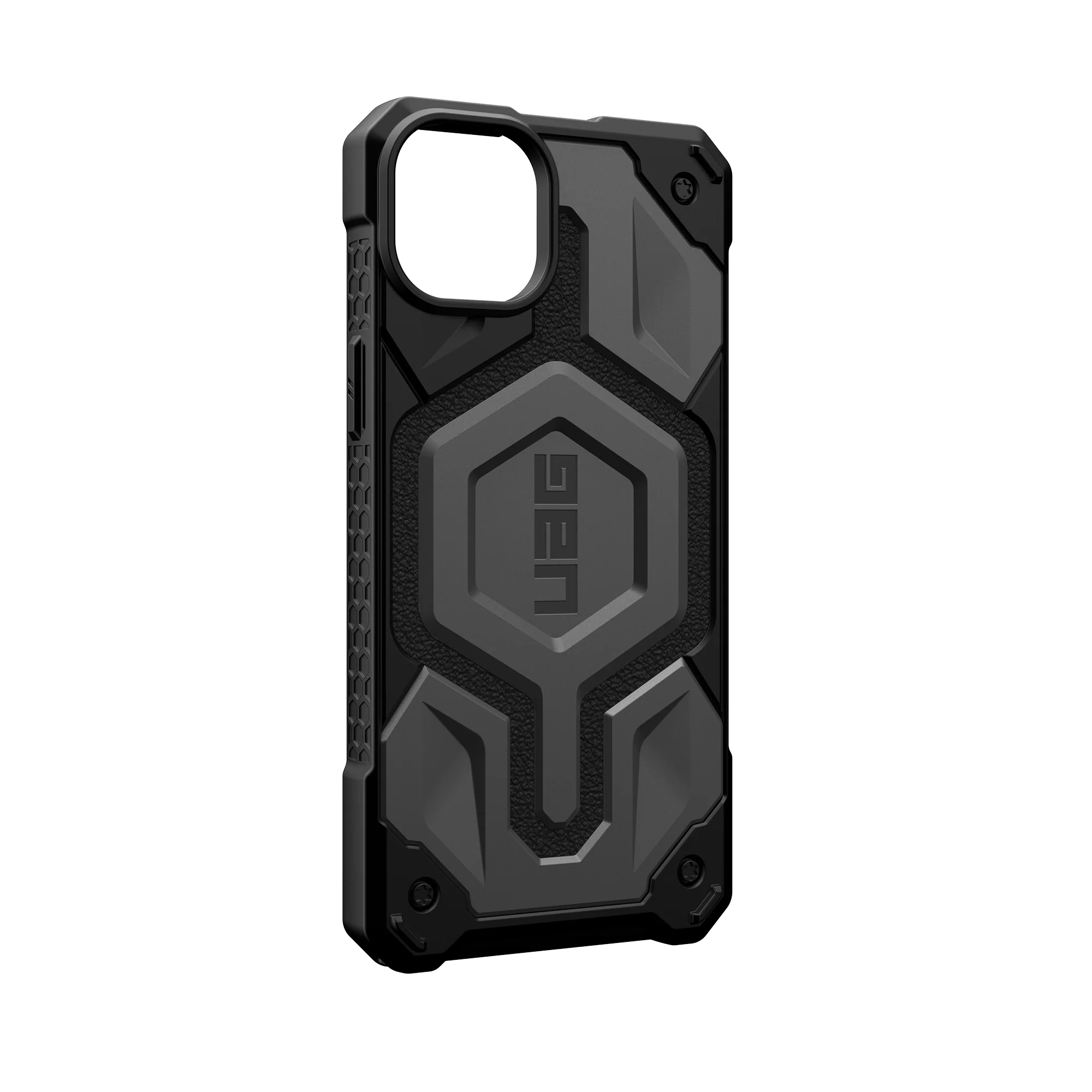 UAG Monarch Pro MagSafe Case for iPhone 14 Plus - Silver - Image 3