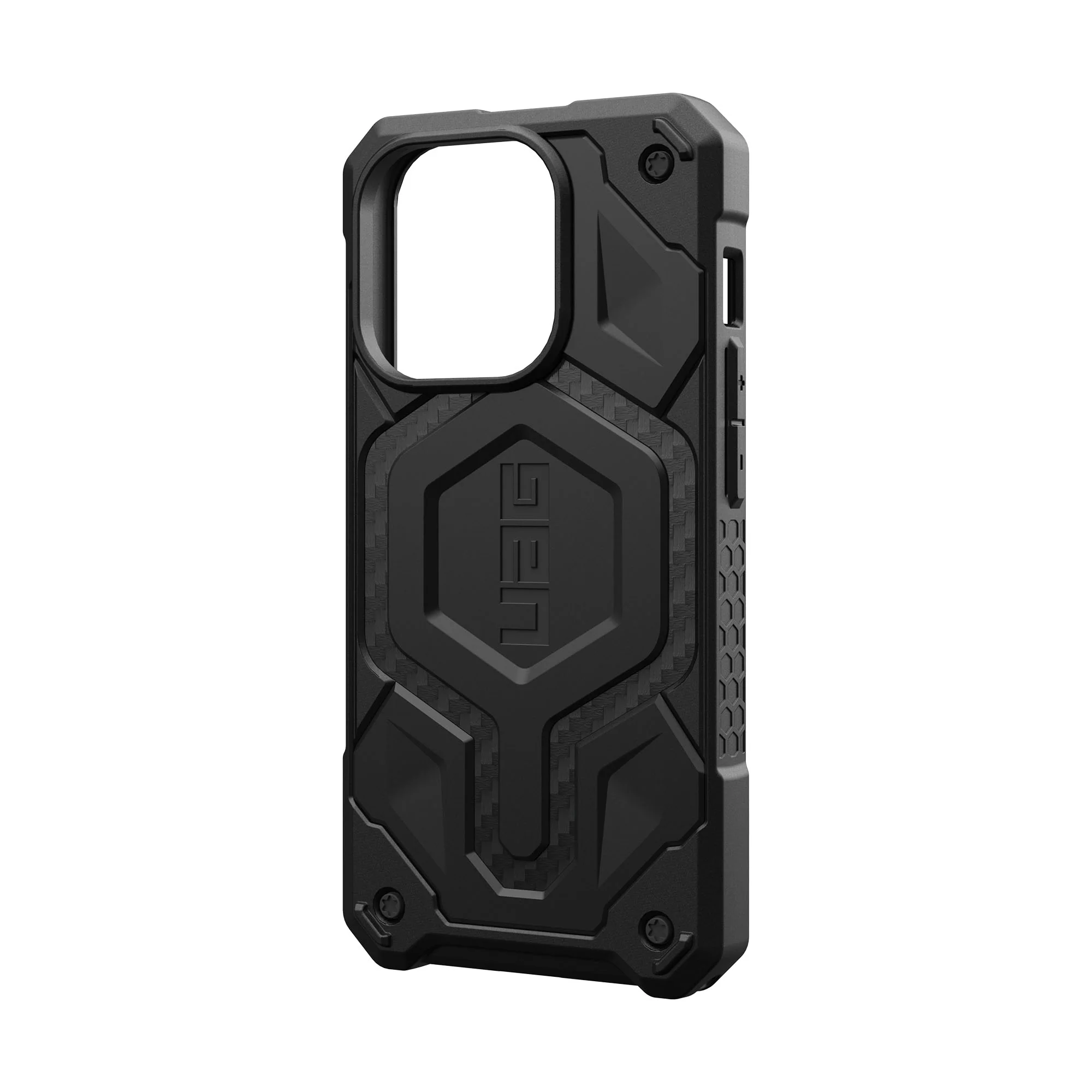 UAG Monarch Pro MagSafe Case for iPhone 15 Pro - Carbon Fiber - Image 2