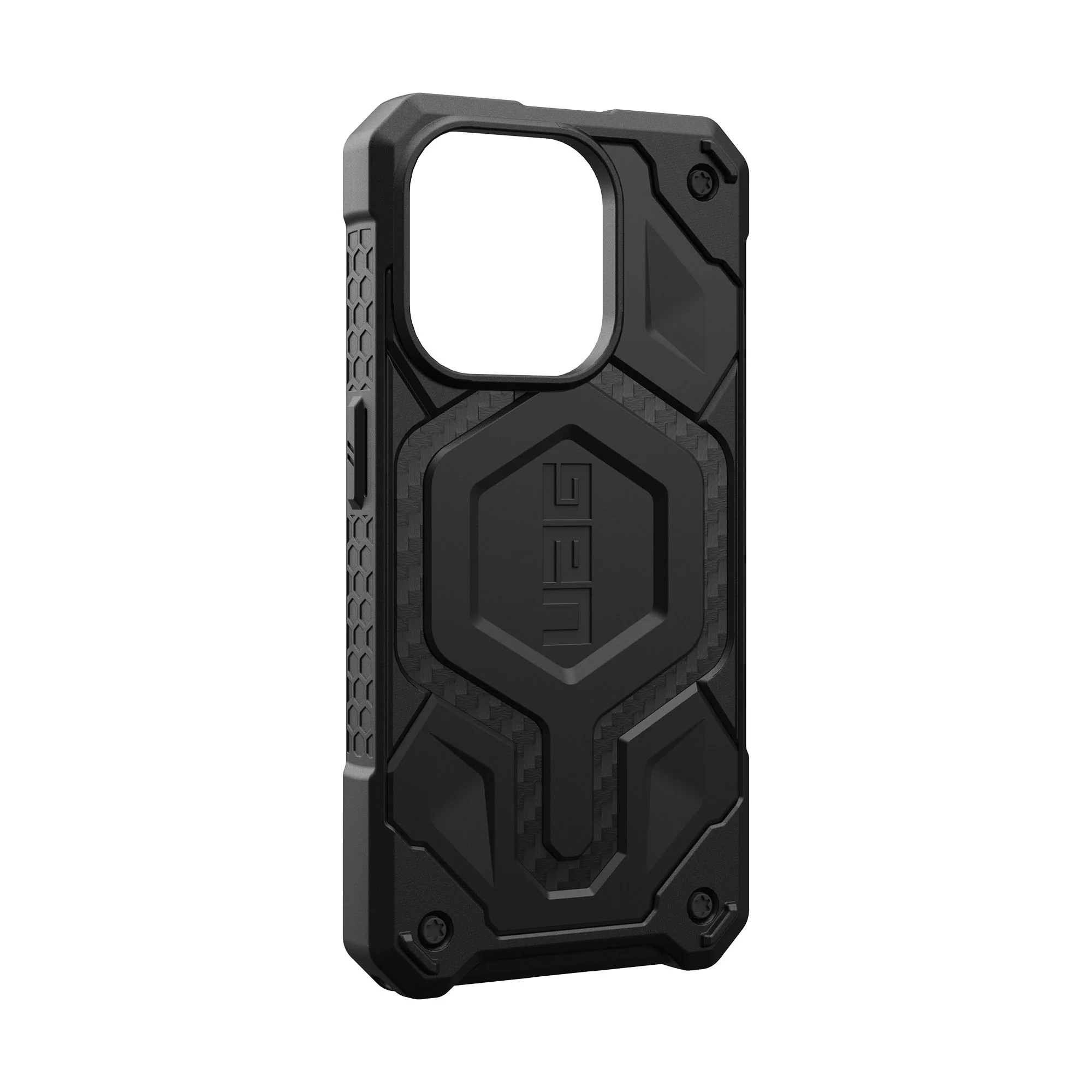 UAG Monarch Pro MagSafe Case for iPhone 15 Pro - Carbon Fiber - Image 3