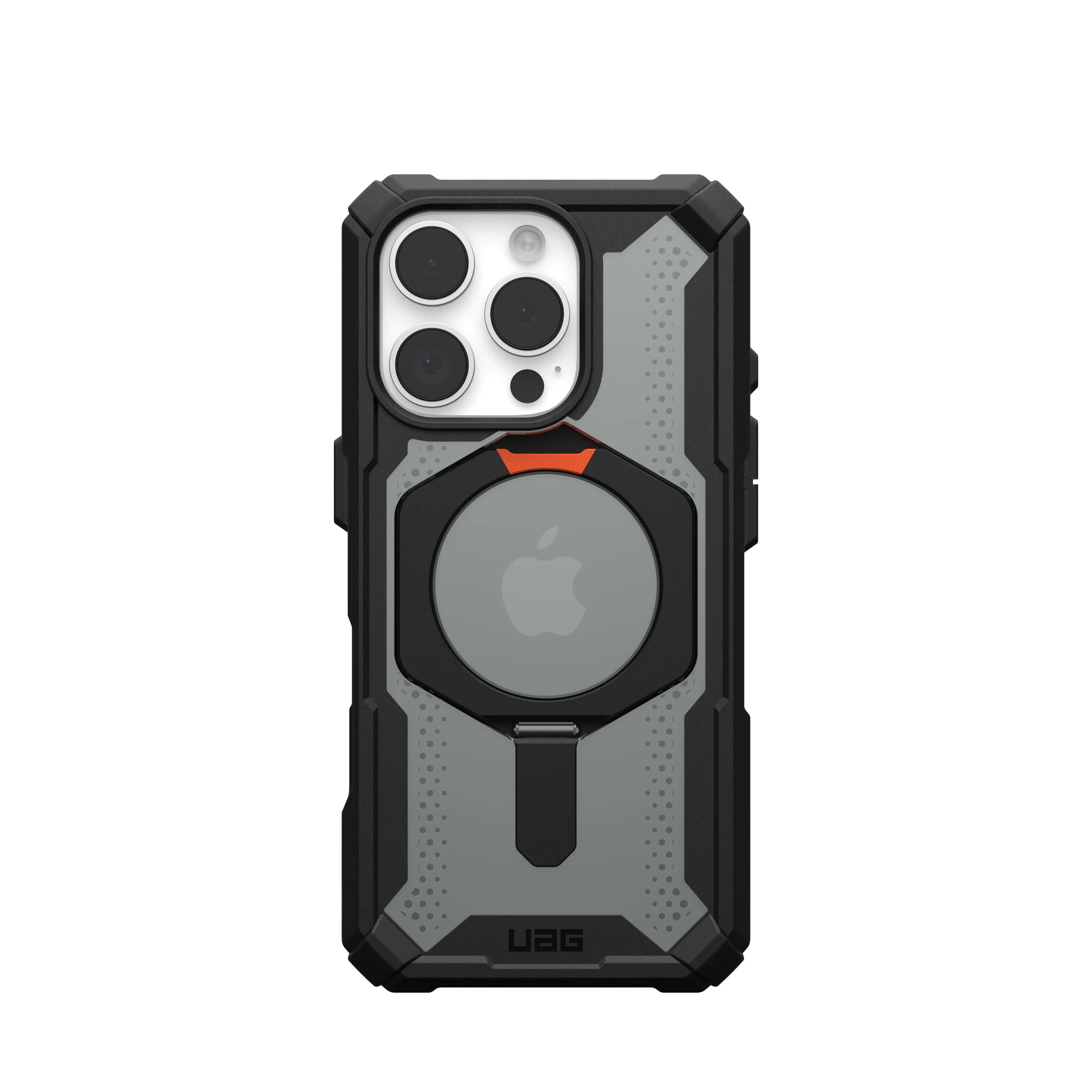UAG Plasma XTE MagSafe Case for iPhone 16 Pro - Black/Orange - Image 4