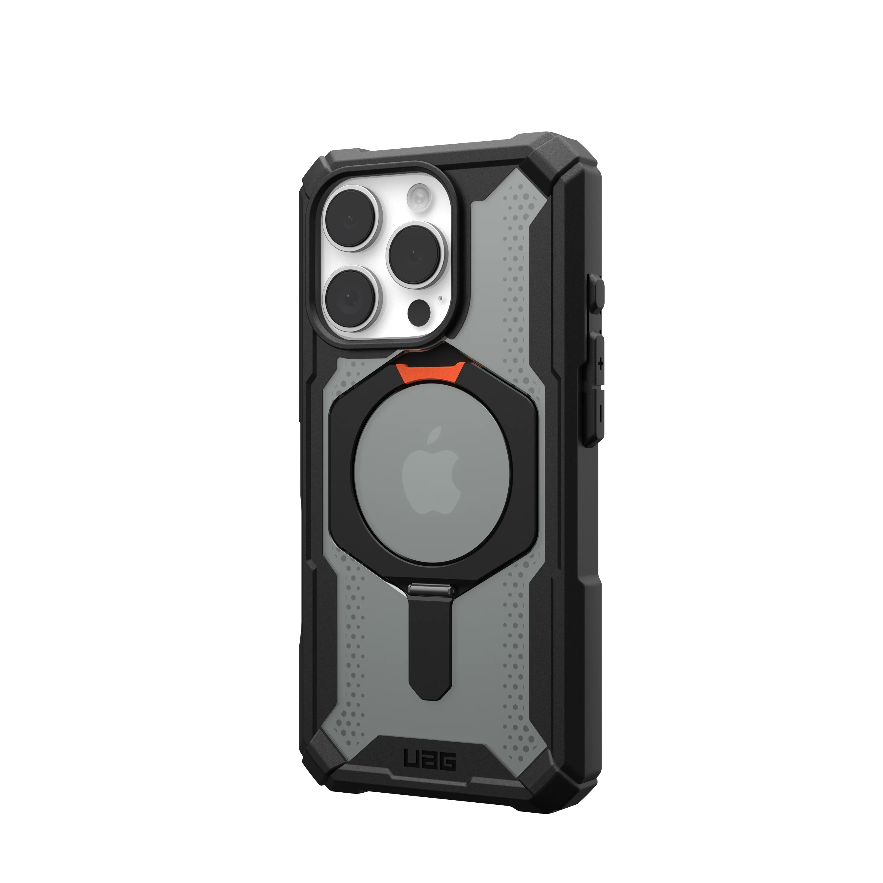 UAG Plasma XTE MagSafe Case for iPhone 16 Pro - Black/Orange - Image 5