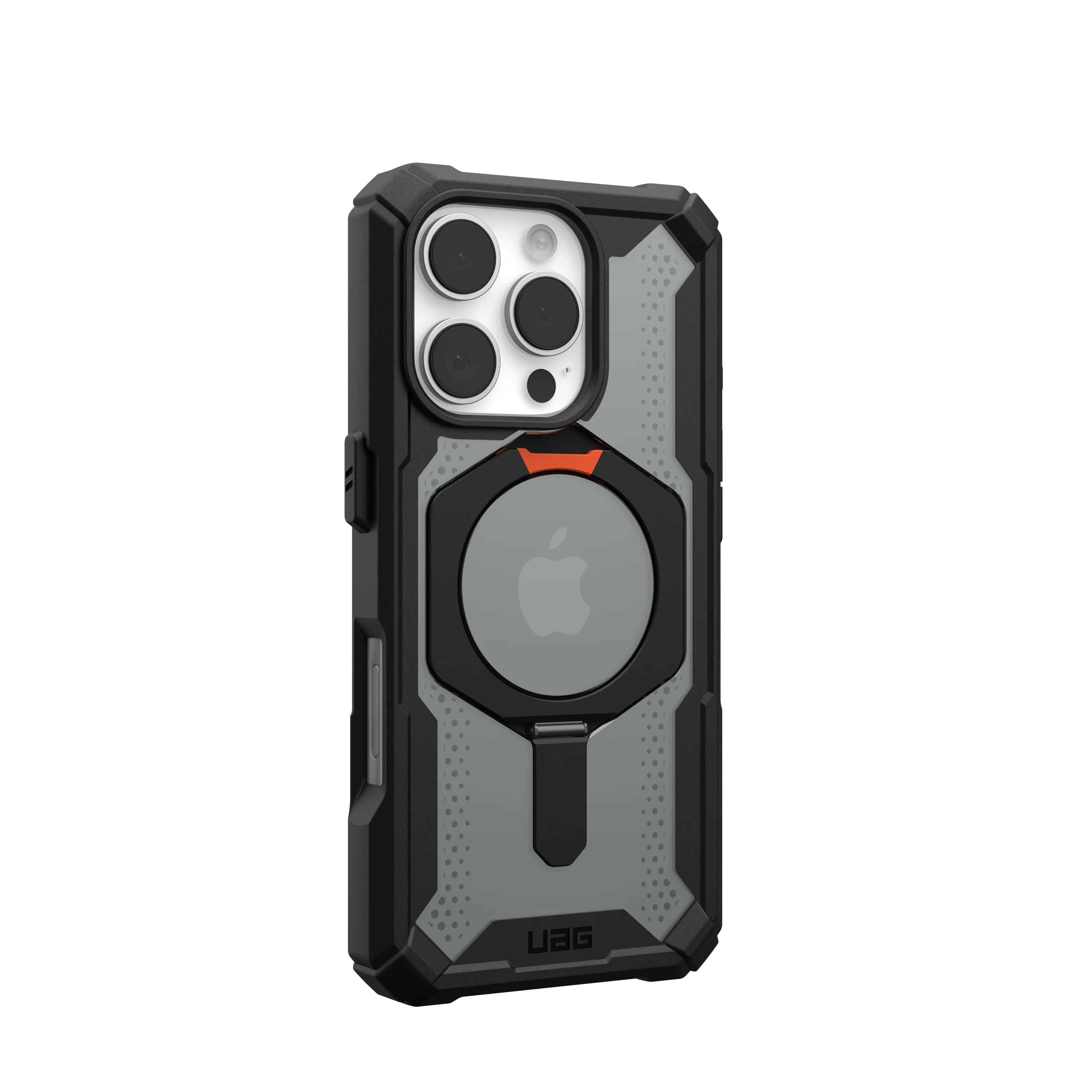 UAG Plasma XTE MagSafe Case for iPhone 16 Pro - Black/Orange - Image 6