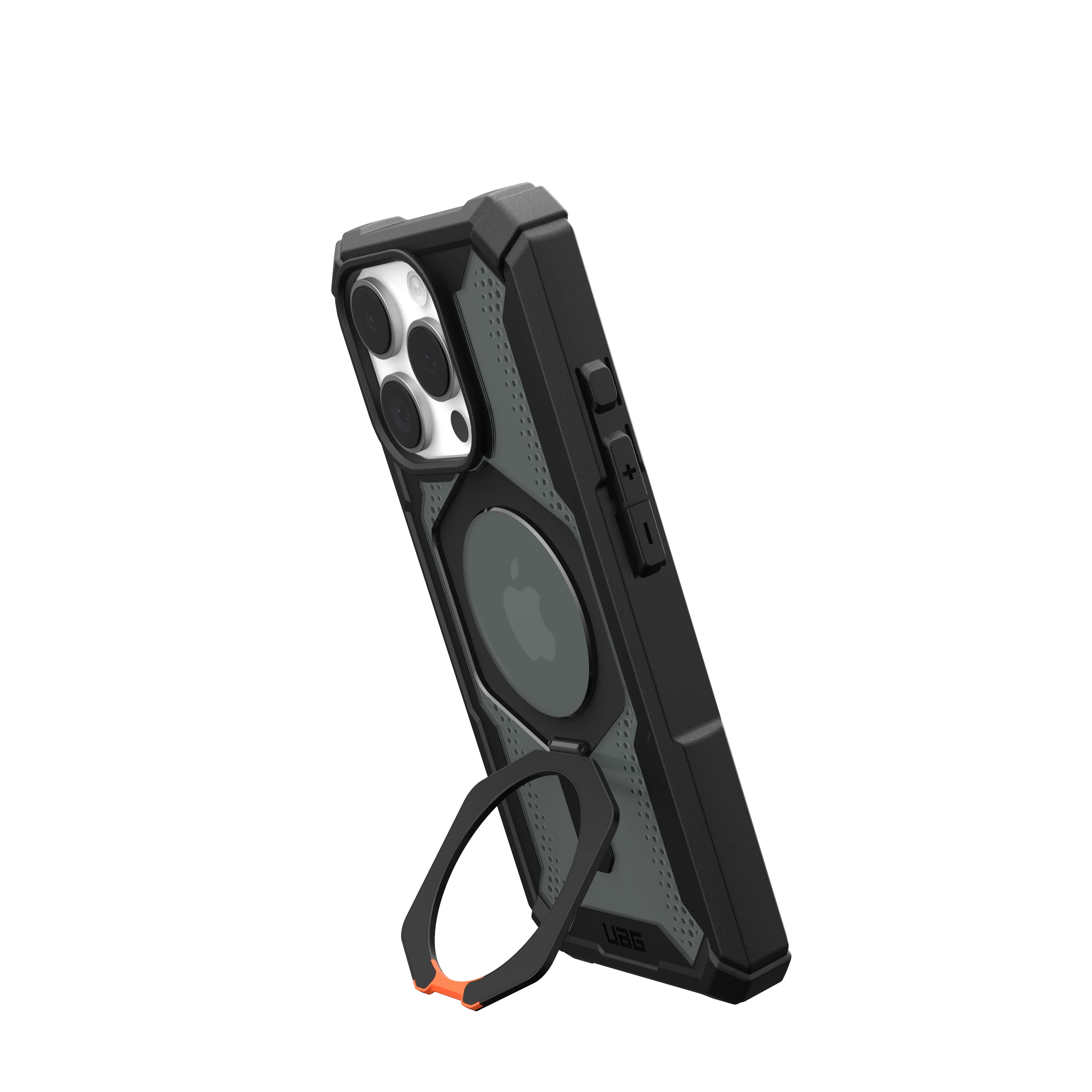 UAG Plasma XTE MagSafe Case for iPhone 16 Pro - Black/Orange - Image 7