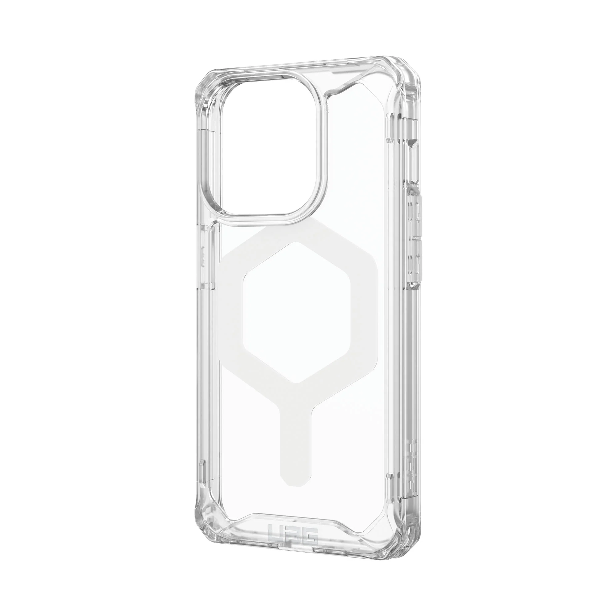 UAG Plyo MagSafe Case for iPhone 15 Pro - Ice/White - Image 2