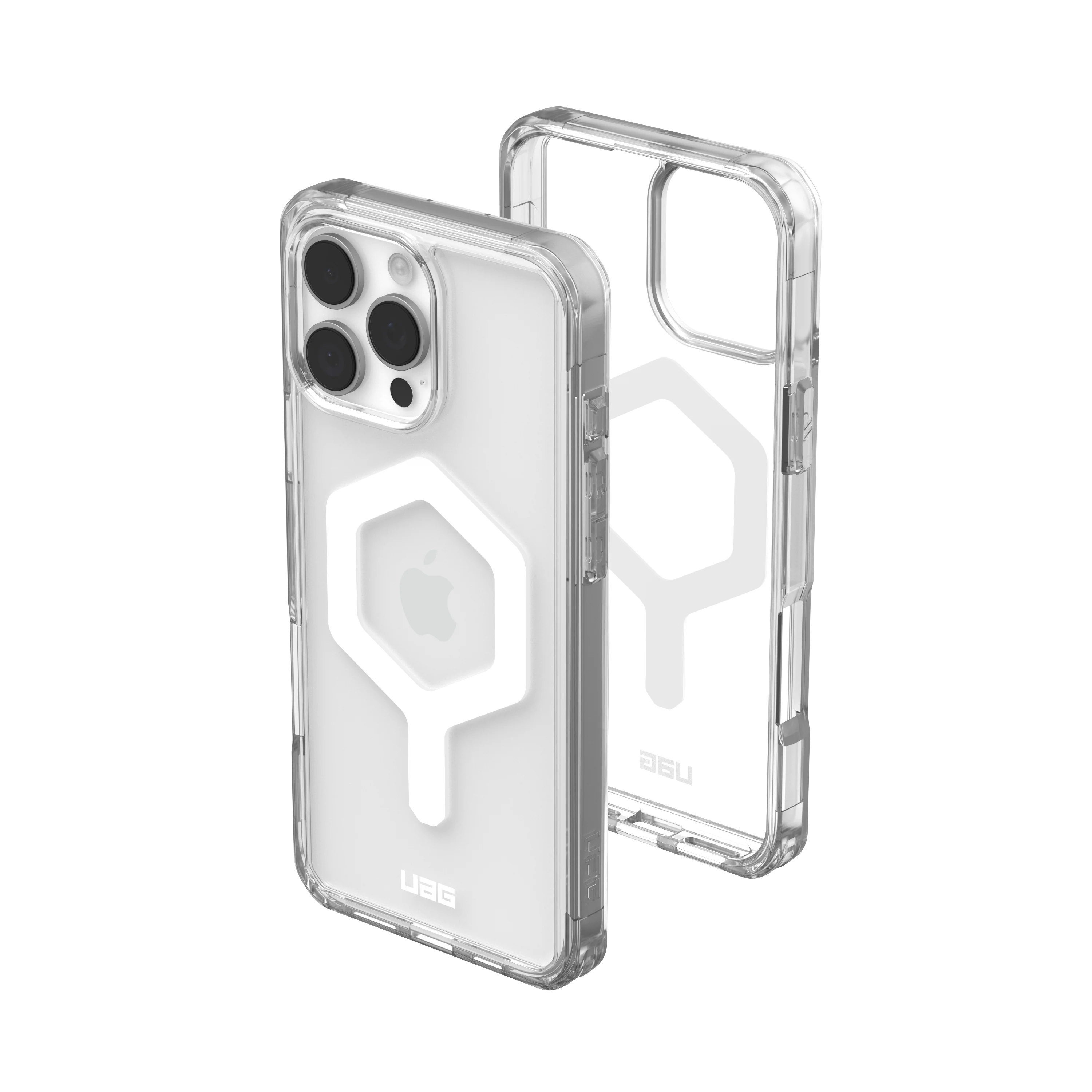 UAG Plyo MagSafe Case for iPhone 16 Pro Max - Ice/White - Image 3