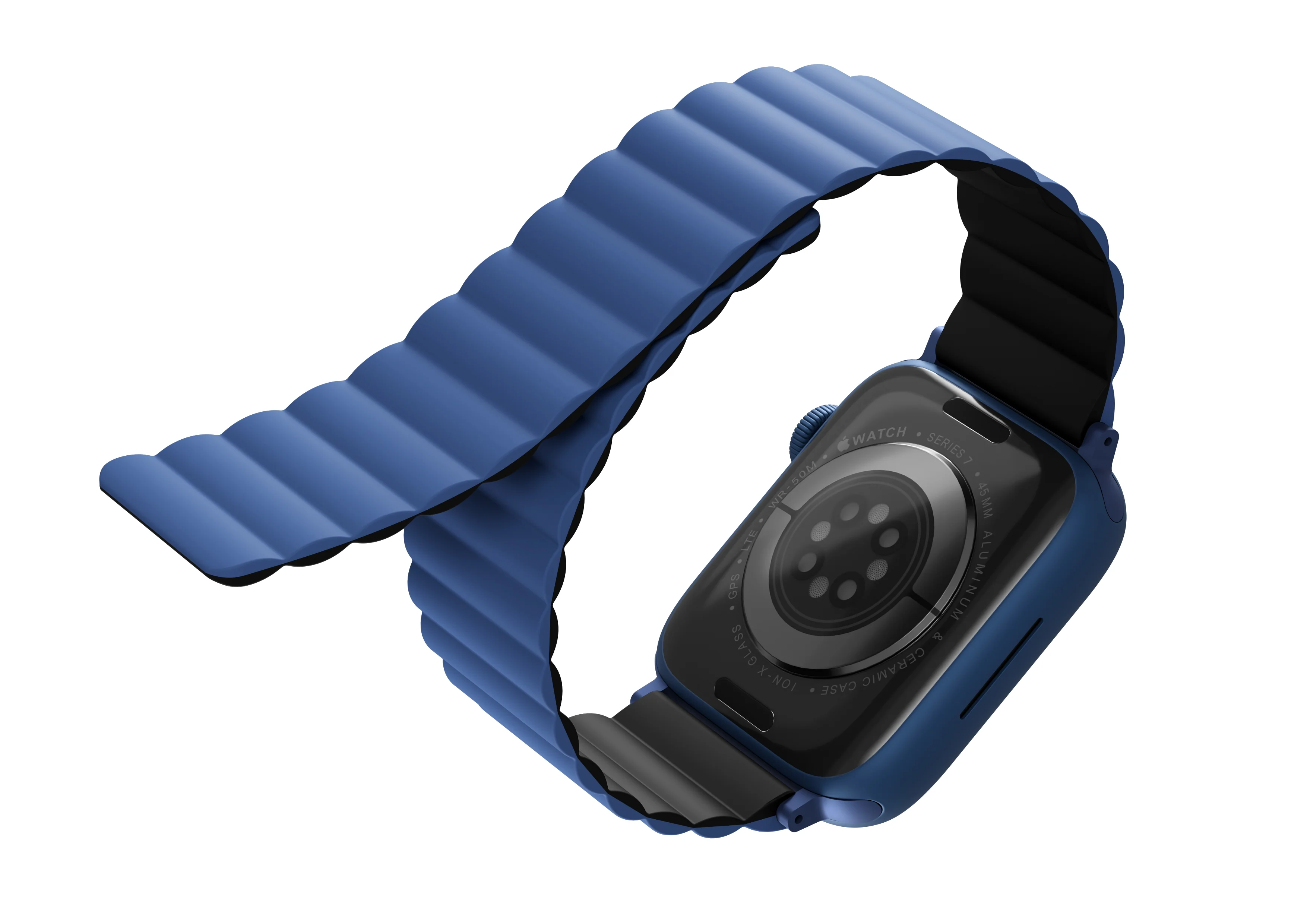 UNIQ Revix Watch Strap for Apple Watch 38/40/41mm - Blue Black - Image 3