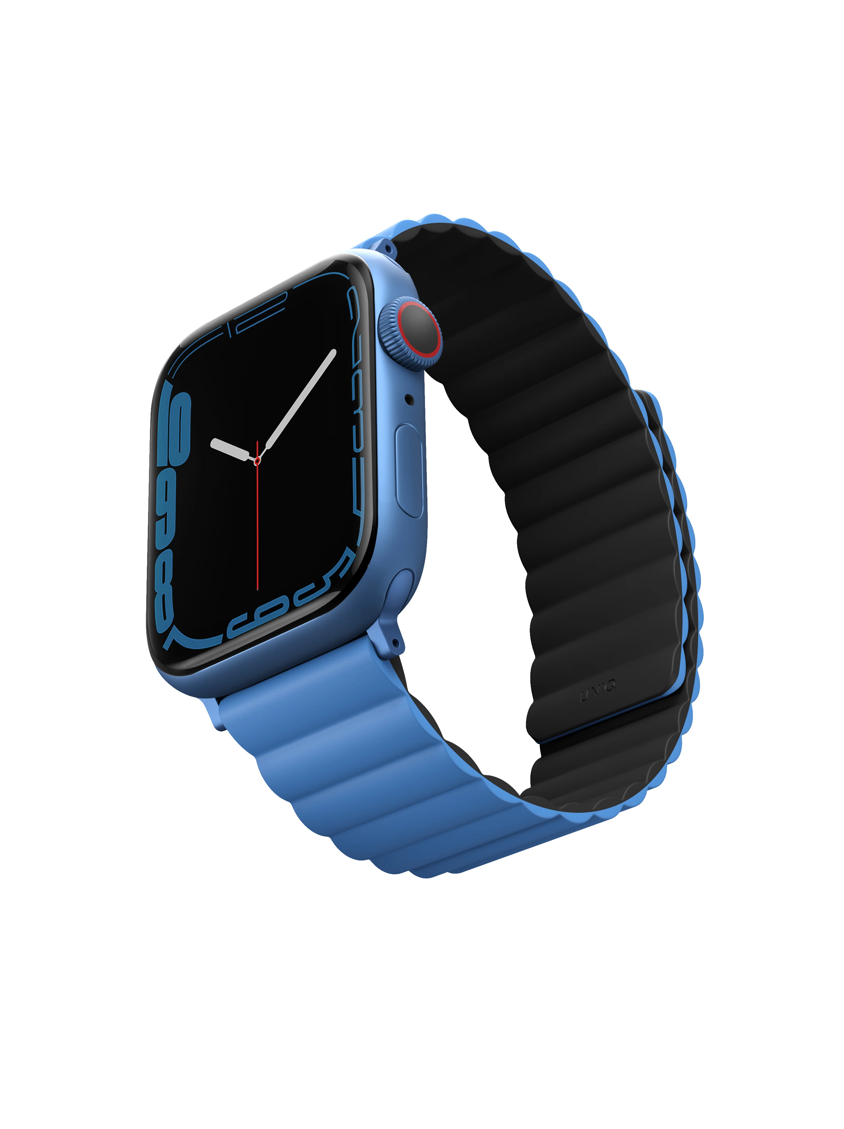 UNIQ Revix Watch Strap for Apple Watch 42/44/45mm - Blue Black - Image 2