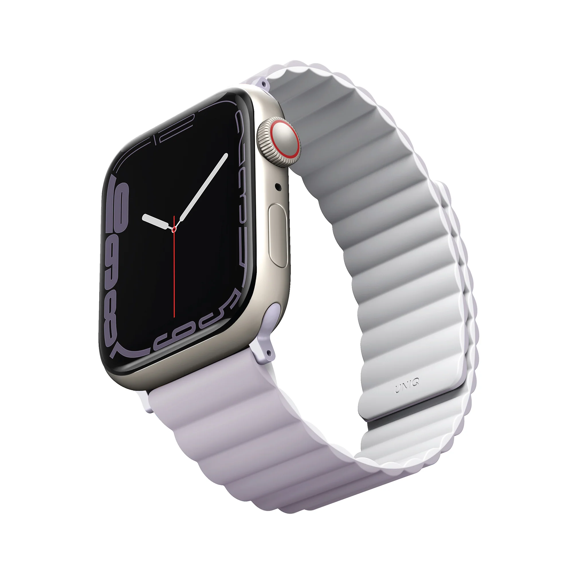UNIQ Revix Watch Strap for Apple Watch 42/44/45mm - Lilac White - Image 5