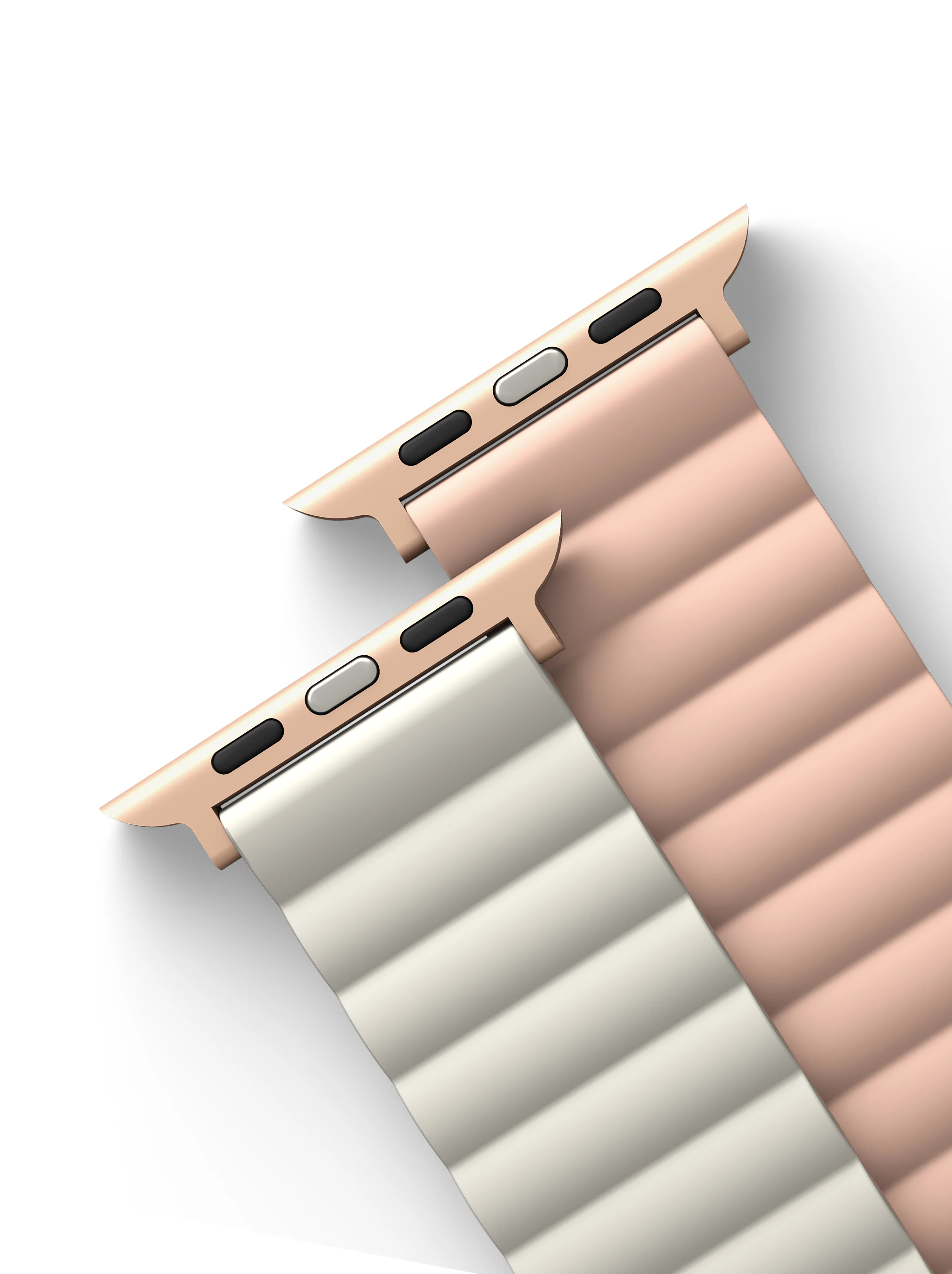 UNIQ Revix Watch Strap for Apple Watch 42/44/45mm - Pink Beige - Image 4