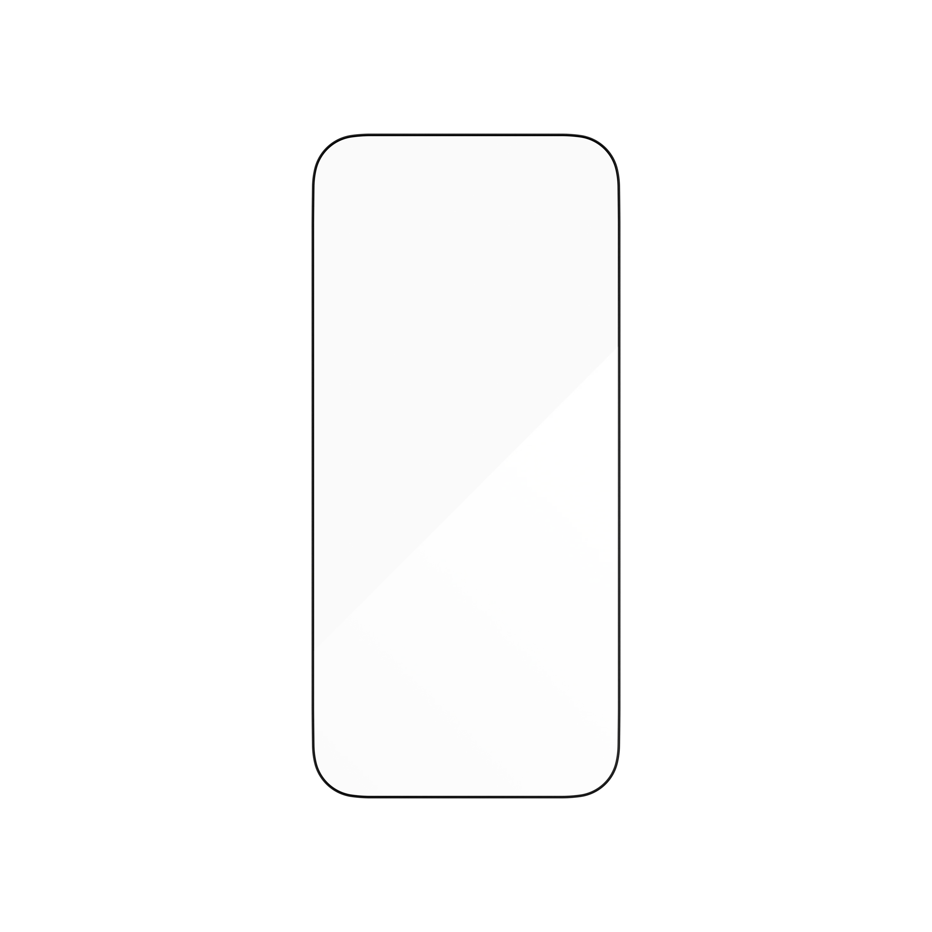 ZAGG Glass Elite Edge Anti-Reflective Screen Protector for iPhone Air - Clear