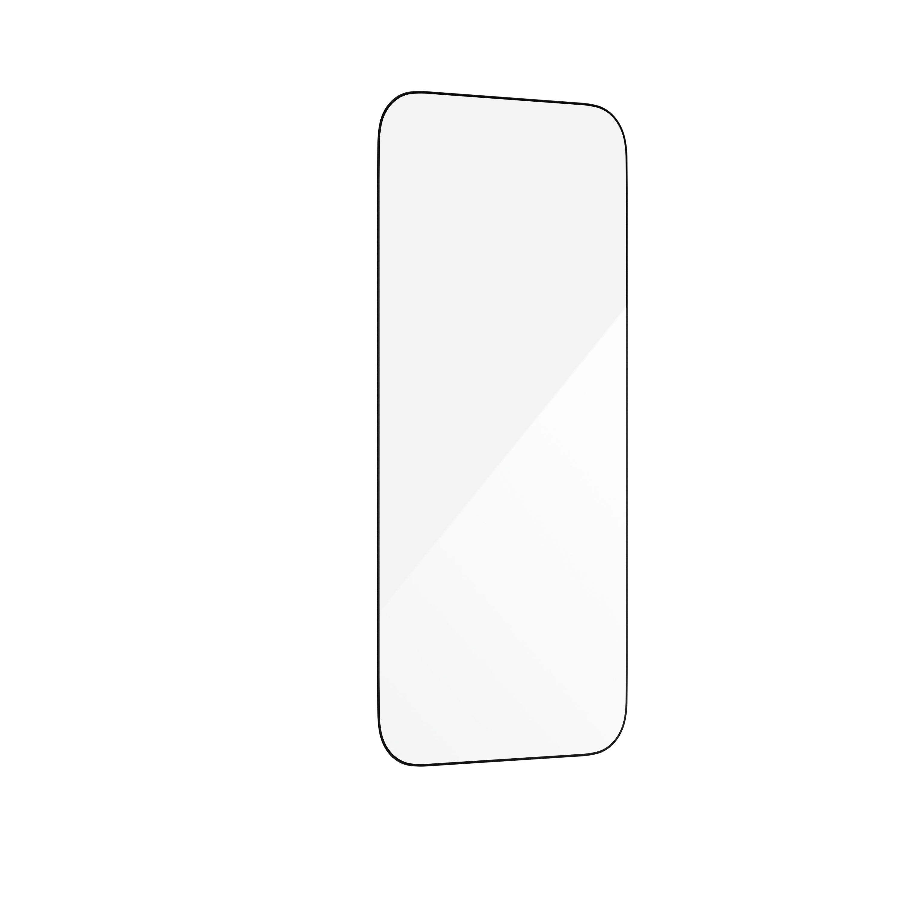 ZAGG Glass Elite Edge Anti-Reflective Screen Protector for iPhone Air - Clear - Image 2